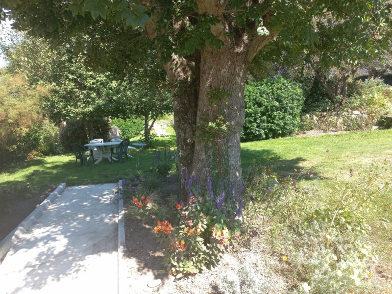 Rampe d'accès au jardin